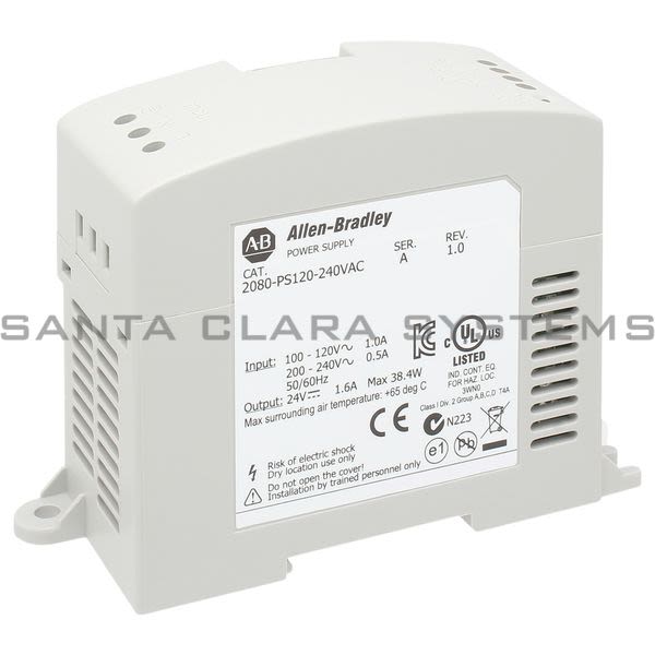 Allen Bradley 2080-PS120-240VAC  Power Supply Product Image