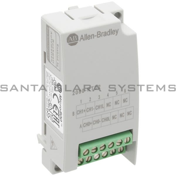 Allen Bradley 2080-RTD2  2-CH RTD Input Non-Isolated Product Image