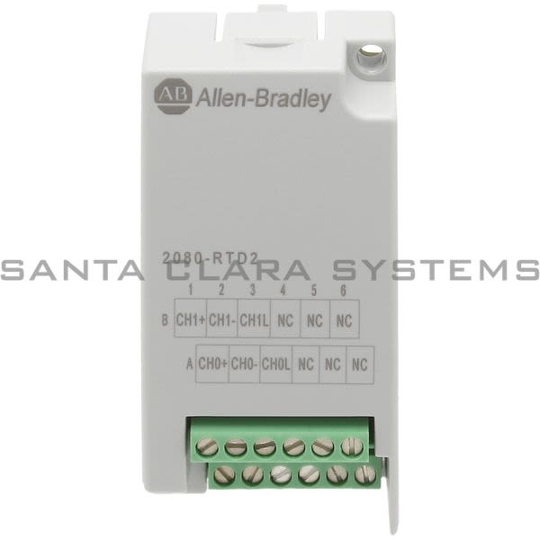 Allen Bradley 2080-RTD2  2-CH RTD Input Non-Isolated Product Image