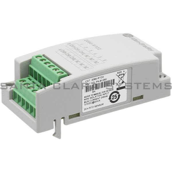 Allen Bradley 2080-RTD2  2-CH RTD Input Non-Isolated Product Image