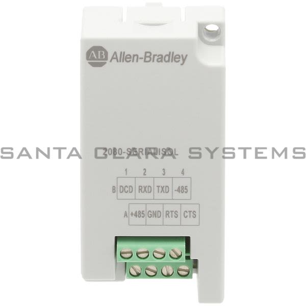 Allen Bradley 2080-SERIALISOL Isolated Serial Port Product Image