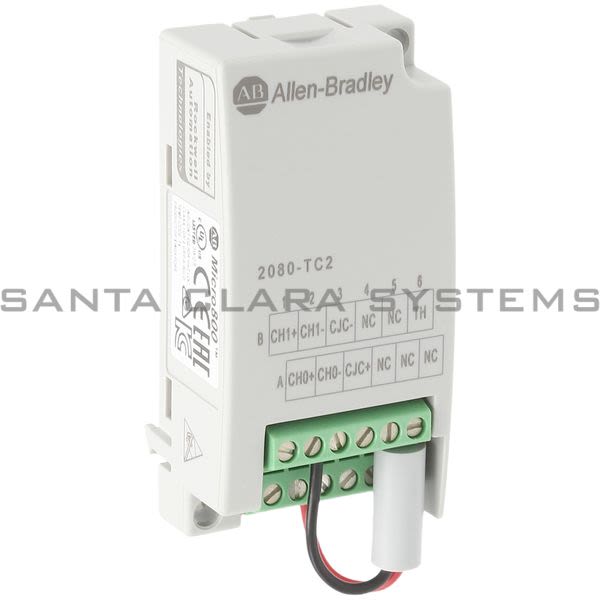 Allen Bradley 2080-TC2  2-CH Thermocouple Input Non-Isolated Product Image