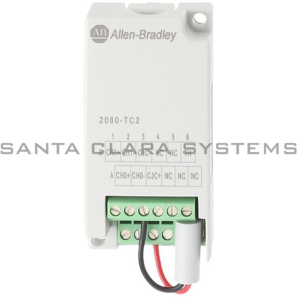 Allen Bradley 2080-TC2  2-CH Thermocouple Input Non-Isolated Product Image