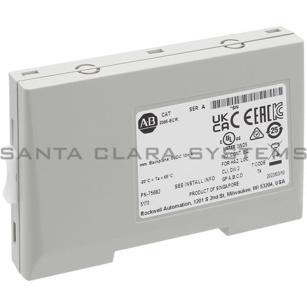 Allen Bradley 2085-ECR  End Cap Module Product Image