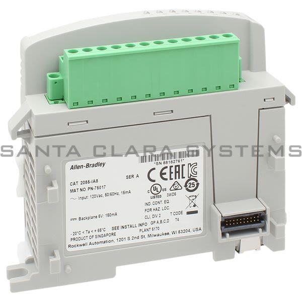 Allen Bradley 2085-IA8  Input Module Product Image