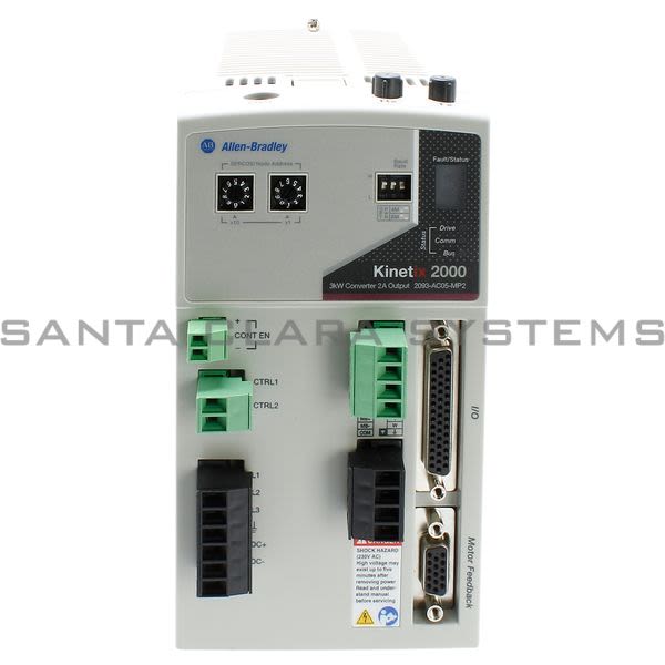 Allen Bradley 2093-AC05-MP2  K2K 3kW Integrated Axis Module - 0.6 kW Product Image