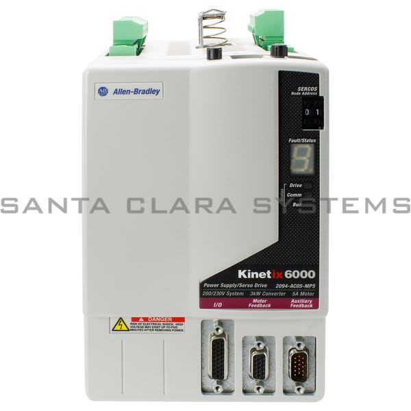 Allen Bradley 2094-AC05-MP5 Servo Drive Power Supply | Kinetix 6000 Product Image