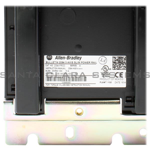 Allen Bradley 2094-PRS3 Power Rail Product Image