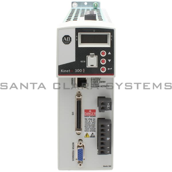 Allen Bradley 2097-V31PR2 Kinetix 300 EtherNet/IP Indexing Servo Drive, 120/240V AC Single Phase, 800 Watts, Indexing Mode Product Image