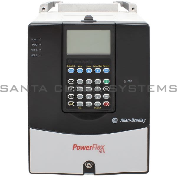 Allen Bradley 20AD1P1A3AYNANC0 PoweFlex 70 AC Drive Product Image