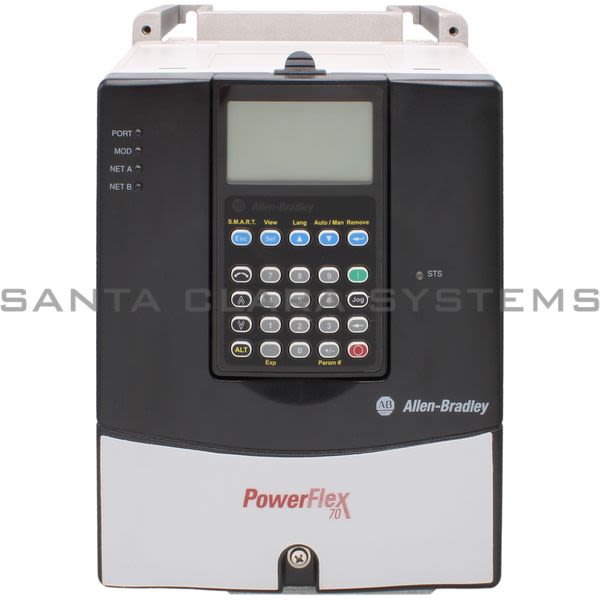 Allen Bradley 20AD8P0A3AYNANC0 PowerFlex 70 AC Drive Product Image