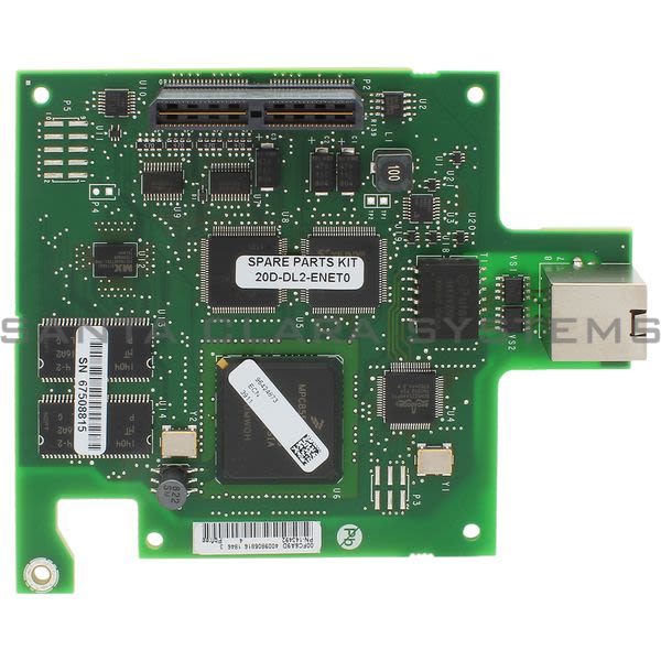 Allen Bradley 20D-DL2-ENET0 Embedded Ethernet/IP DRIVELOGIX5730 for PowerFlex 700S Product Image