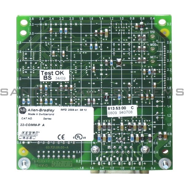 Allen Bradley 22-COMM-P PowerFlex 40 PROFIBUS Adapter Product Image