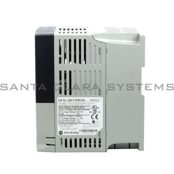 Allen Bradley 22A-V1P5N104 PowerFlex 4 AC Drive Product Image