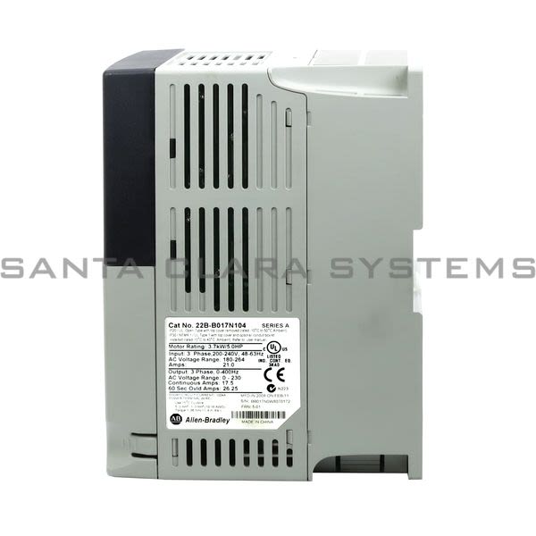 Allen Bradley 22B-B017N104 PowerFlex 40 AC Drive Product Image