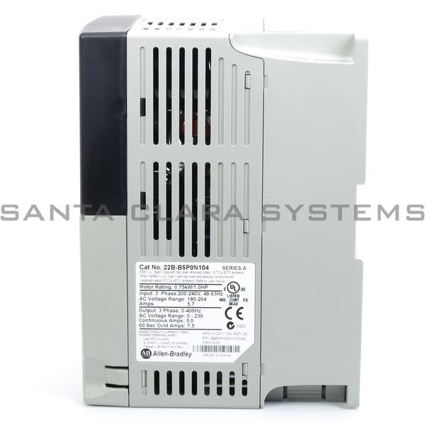 Allen Bradley 22B-B5P0N104 PowerFlex 40 AC Drive Product Image