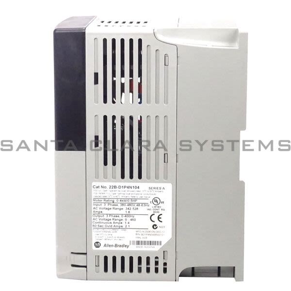 Allen Bradley 22B-D1P4N104 PowerFlex 40 AC Drive Product Image