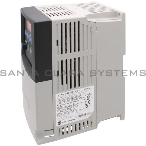 Allen Bradley 22B-E1P7N104 PowerFlex 40 AC Drive Product Image