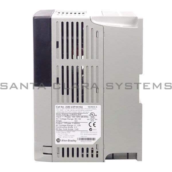 Allen Bradley 22B-V2P3N104 PowerFlex 40 AC Drive Product Image