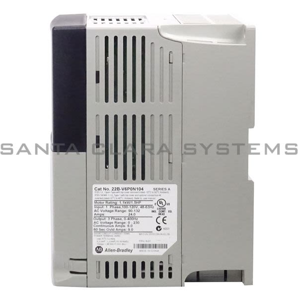 Allen Bradley 22B-V6P0N104 PowerFlex 40 AC Drive Product Image