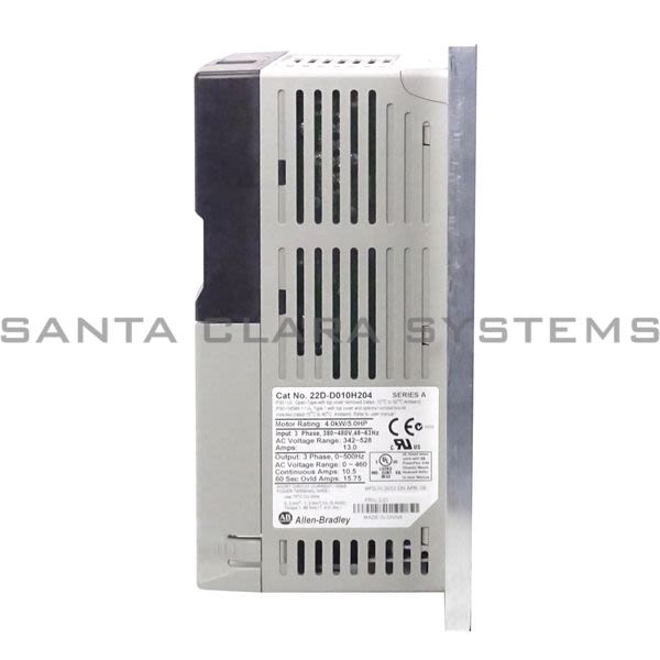 Allen Bradley 22D-D010H204 PowerFlex 40P AC Drive Product Image
