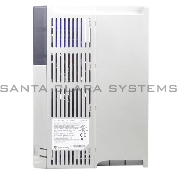 Allen Bradley 22D-D012N104 PowerFlex 40P AC Drive Product Image