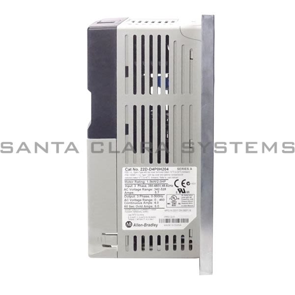 Allen Bradley 22D-D4P0H204 PowerFlex 40P AC Drive Product Image