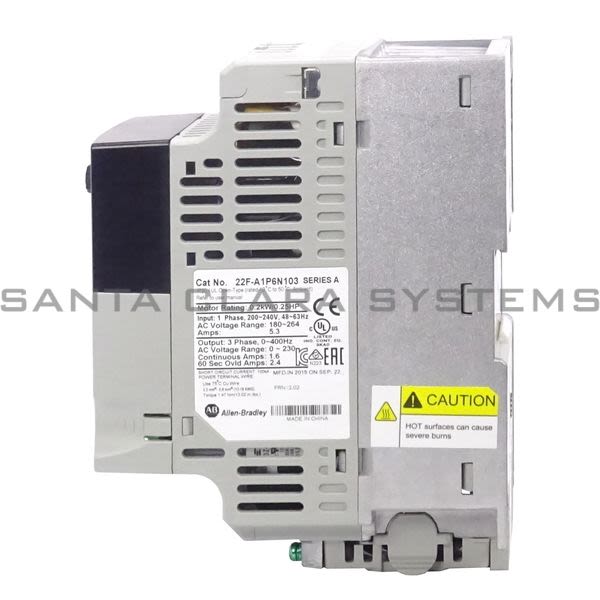 Allen Bradley 22F-A1P6N103 AC Drive | PowerFlex Product Image