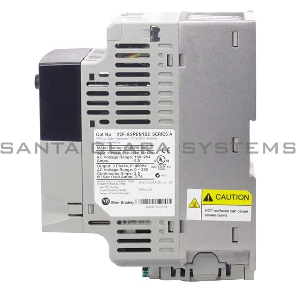 Allen Bradley 22F-A2P5N103 PowerFlex 4m AC Drive Product Image