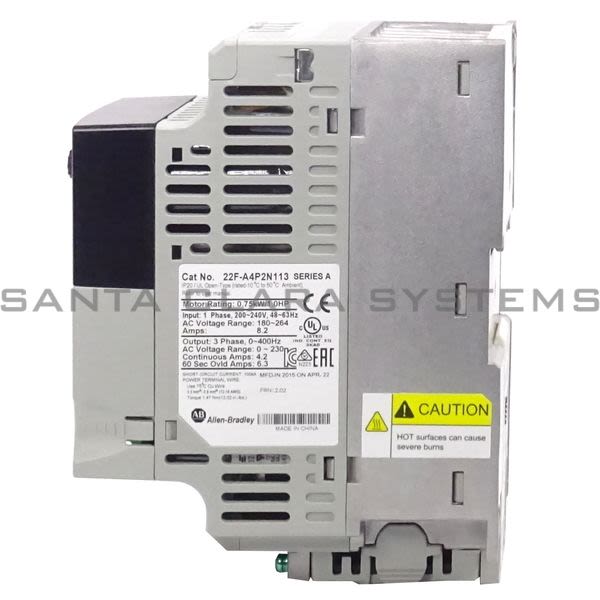 Allen Bradley 22F-A4P2N113  PowerFlex 4m AC Drive Product Image