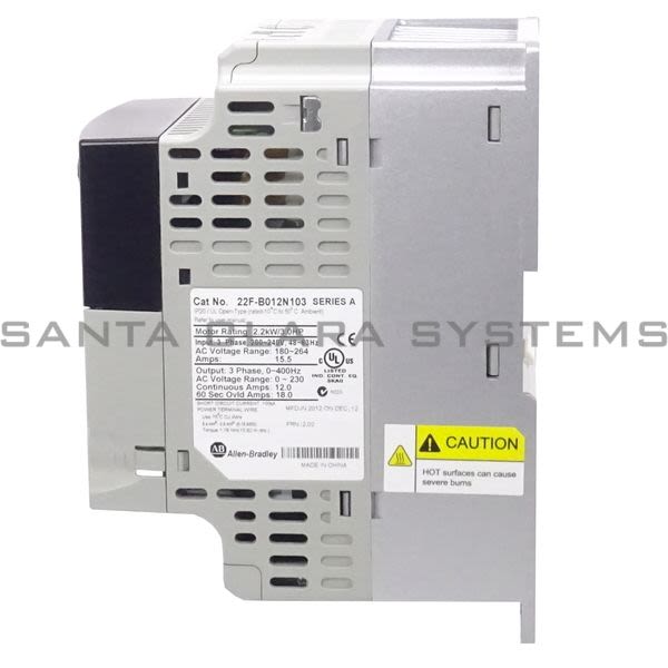 Allen Bradley 22F-B012N103 PowerFlex 4m AC Drive Product Image