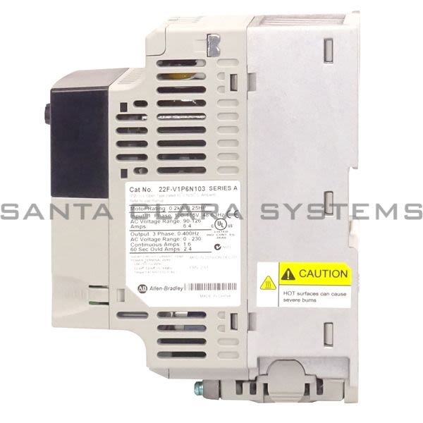Allen Bradley 22F-V1P6N103 PowerFlex 4m AC Drive Product Image