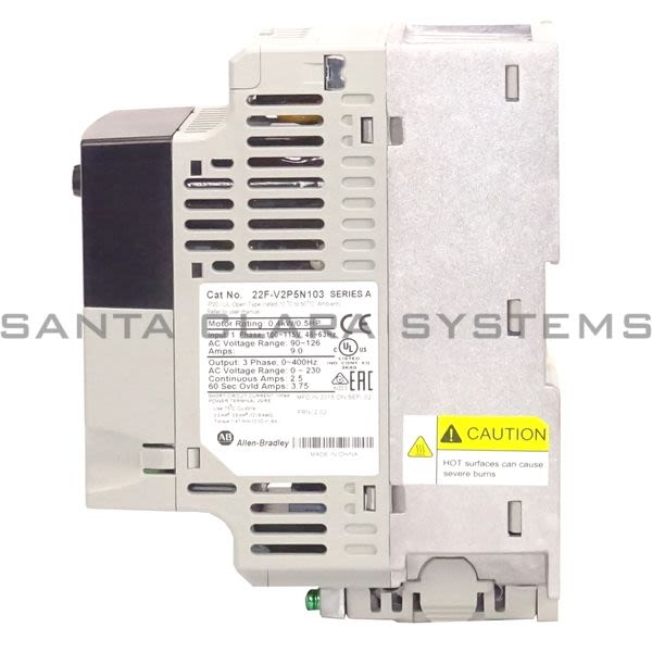 Allen Bradley 22F-V2P5N103 PowerFlex 4m AC Drive Product Image
