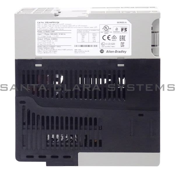 Allen Bradley 25B-A4P8N104 PowerFlex 525 AC Drive Product Image