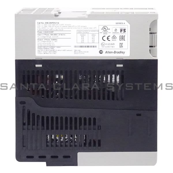 Allen Bradley 25B-D6P0N114 Drive | PowerFlex 525 Product Image