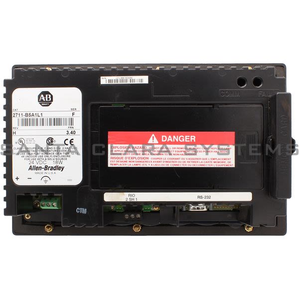 Allen Bradley 2711-B5A1L1 Panelveiw 550 Product Image