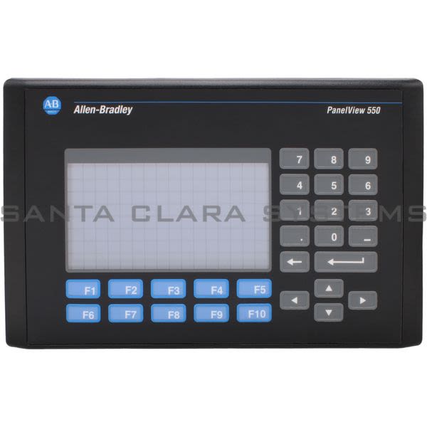 Allen Bradley 2711-B5A8L1 PanelView Standard 550 | Keypad & Touch Monochrome Terminal Product Image
