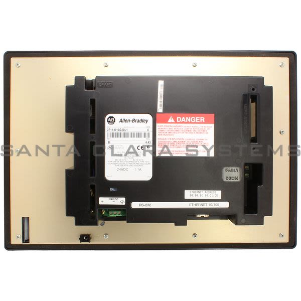 Allen Bradley 2711-K10G20L1 PanelView 1000 DC Power Product Image