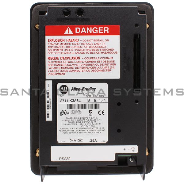 Allen Bradley 2711-K3A5L1 PanelView 300 Monochrome Terminal Product Image