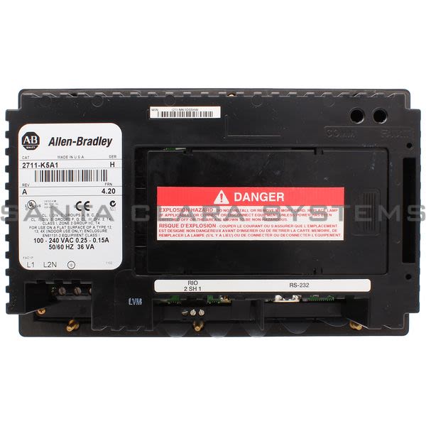 Allen Bradley 2711-K5A1 PanelView 550 Terminal Monochrome Product Image