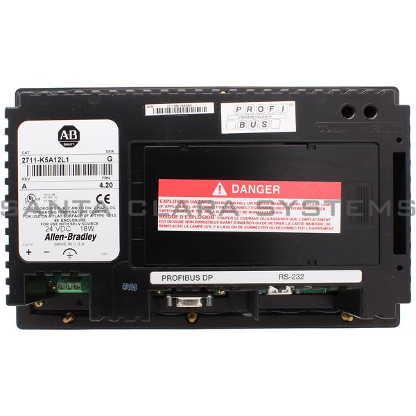 Allen Bradley 2711-K5A12L1 PanelView PROFIBUS Comm Product Image