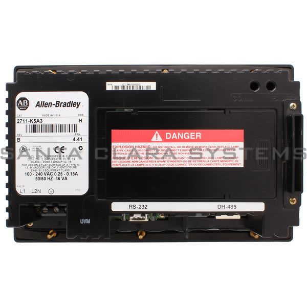Allen Bradley 2711-K5A3 PanelView 550 Product Image