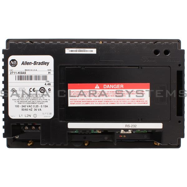 Allen Bradley 2711-K5A5 Operator Interface PanelView 550 Product Image