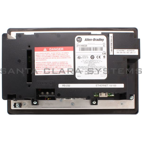 Allen Bradley 2711-K6C20 PanelView 600 Product Image