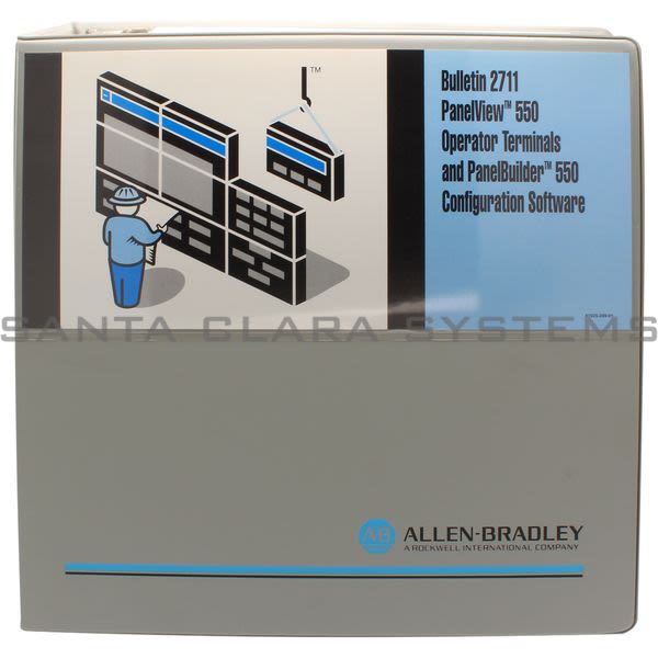 Allen Bradley 2711-ND2R1 Configuration Software Panel Builder 550 Product Image