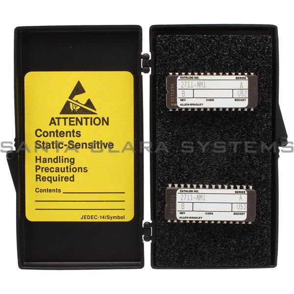 Allen Bradley 2711-NM1 EPROM Memory Chip Set Product Image