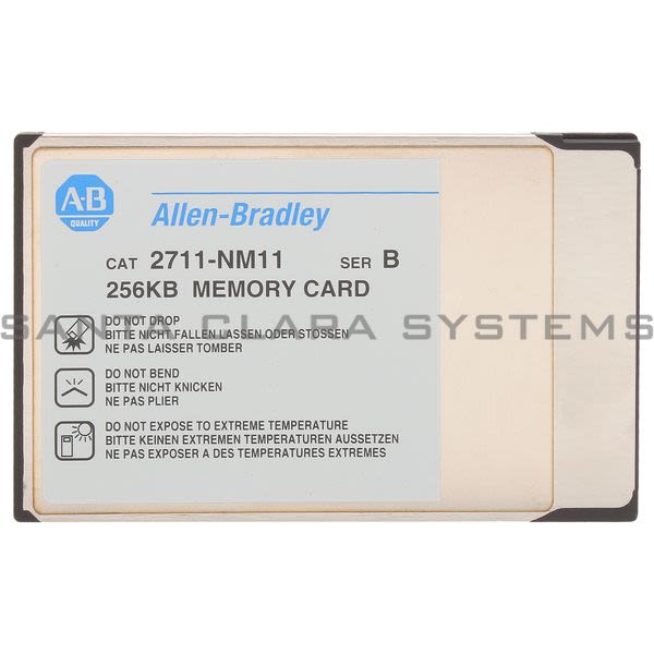 Allen Bradley 2711-NM11 256K Flash Memory Card Product Image