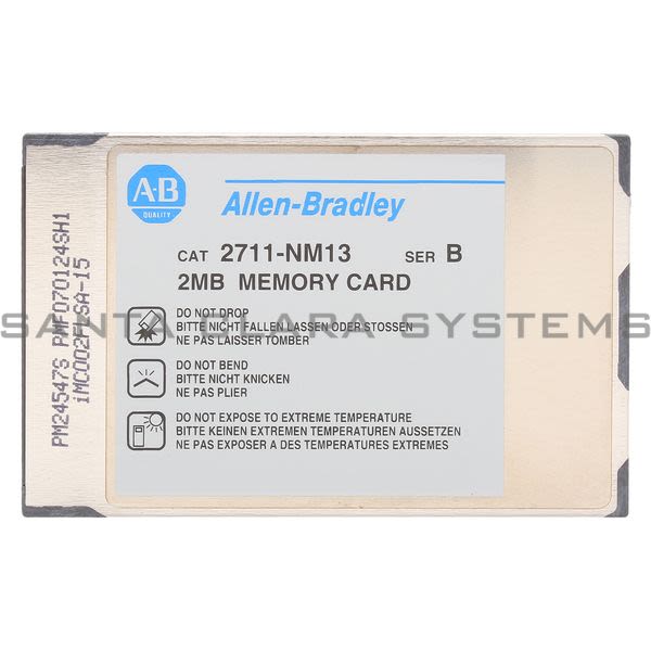 Allen Bradley 2711-NM13 Memory Card for PanelView Terminal Product Image