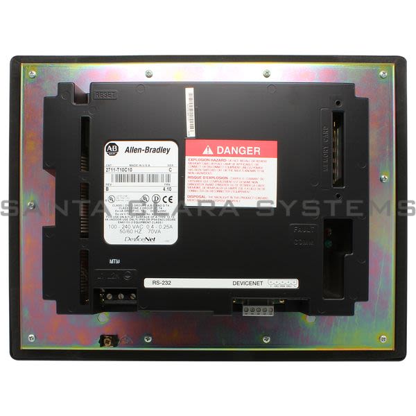 Allen Bradley 2711-T10C10 PanelView 1000C Product Image
