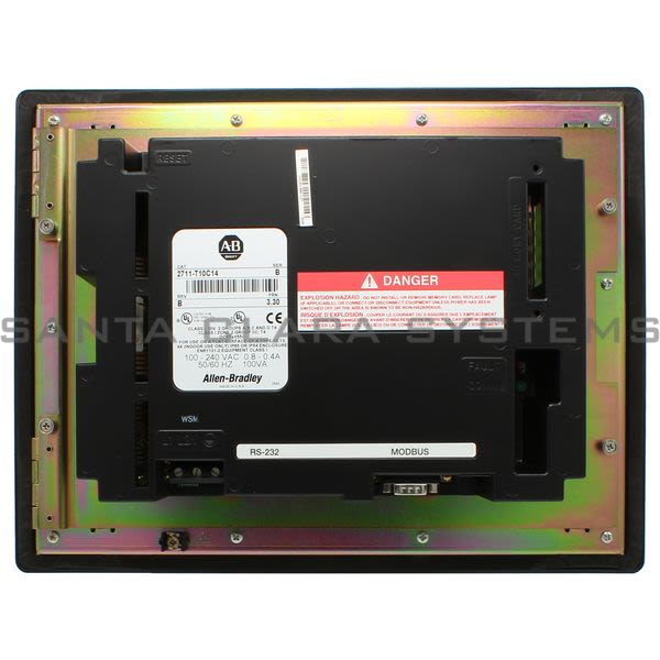 Allen Bradley 2711-T10C14 Operator Interface PanelView Product Image